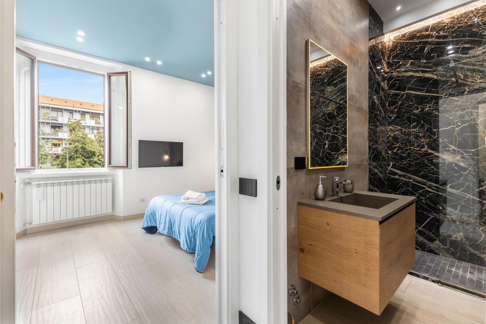 Apartmán Minimal House - 4Persone - Centro Milán Exteriér fotografie